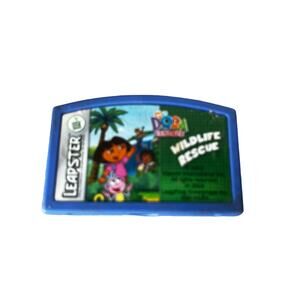Leapster Dora The Explorer Wild Life Rescue Game Cartridge